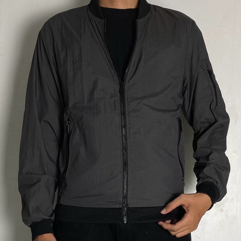 JEAN PIERRE NYLON BOMBER JACKET, foto 3