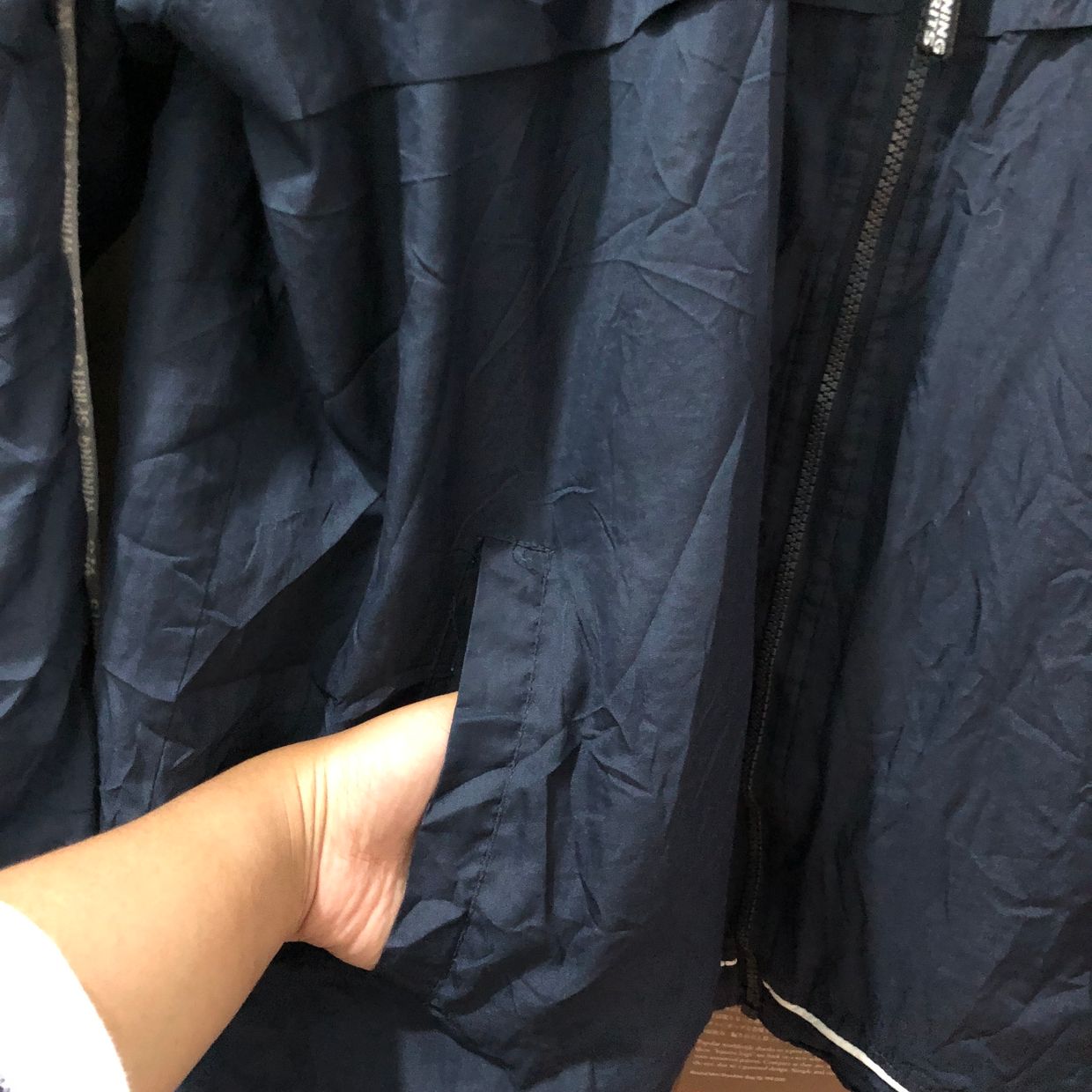 Streetwear Casual Track jacket Pria navy, foto 5