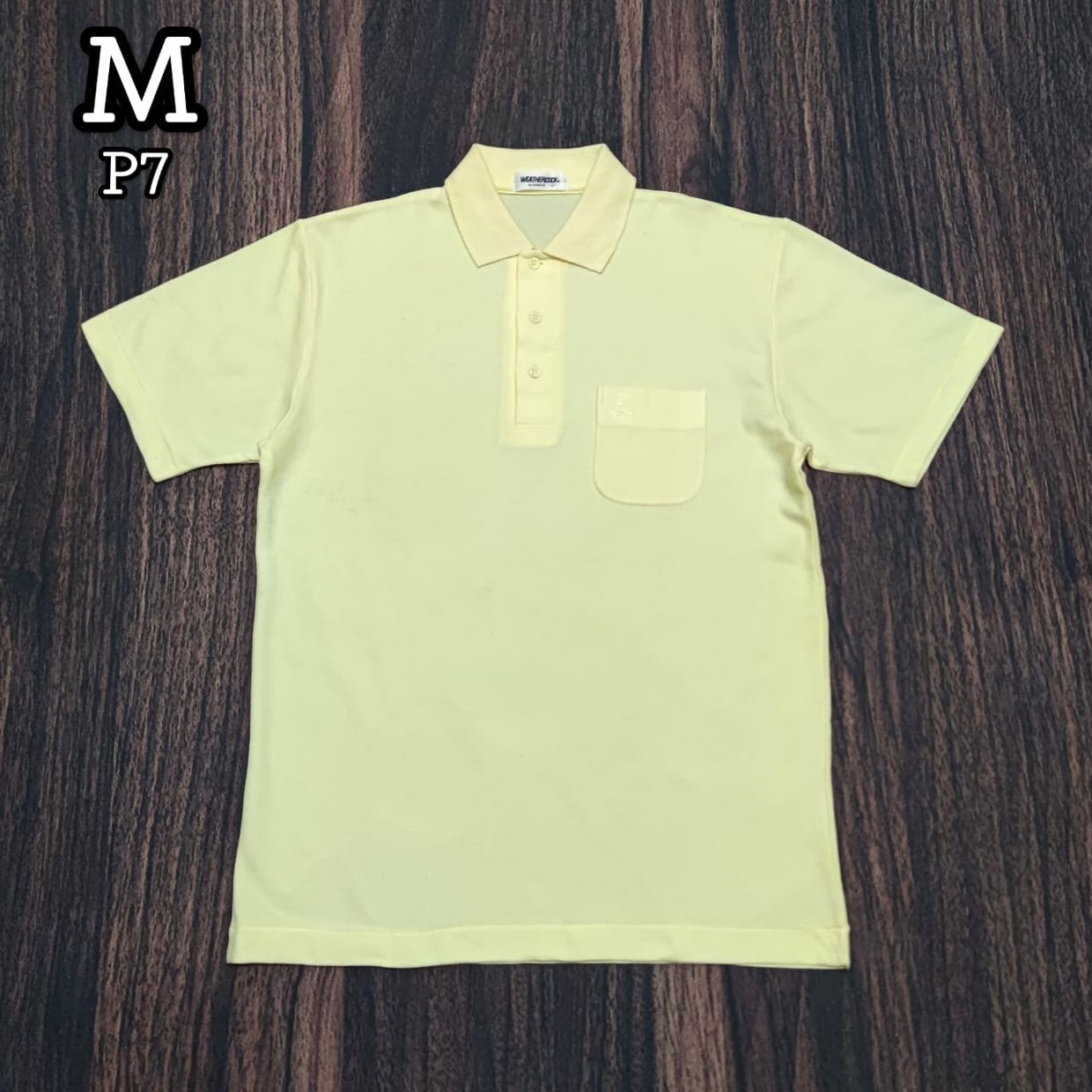 Casual Polo shirt Pria yellow