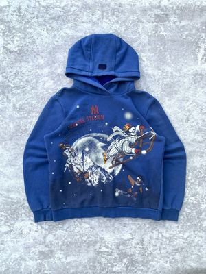 vintage boxy hoodie print art by MLB