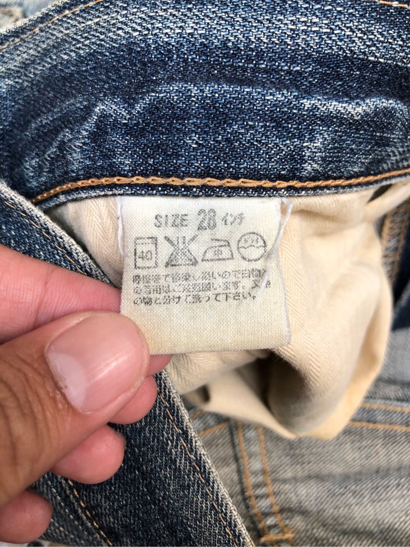 Vintage Levis 505 Fading Denim, foto 5