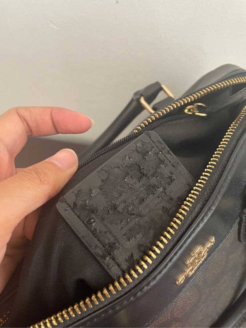 Tas Coach Mini Bannet Satchel (preloved), foto 7