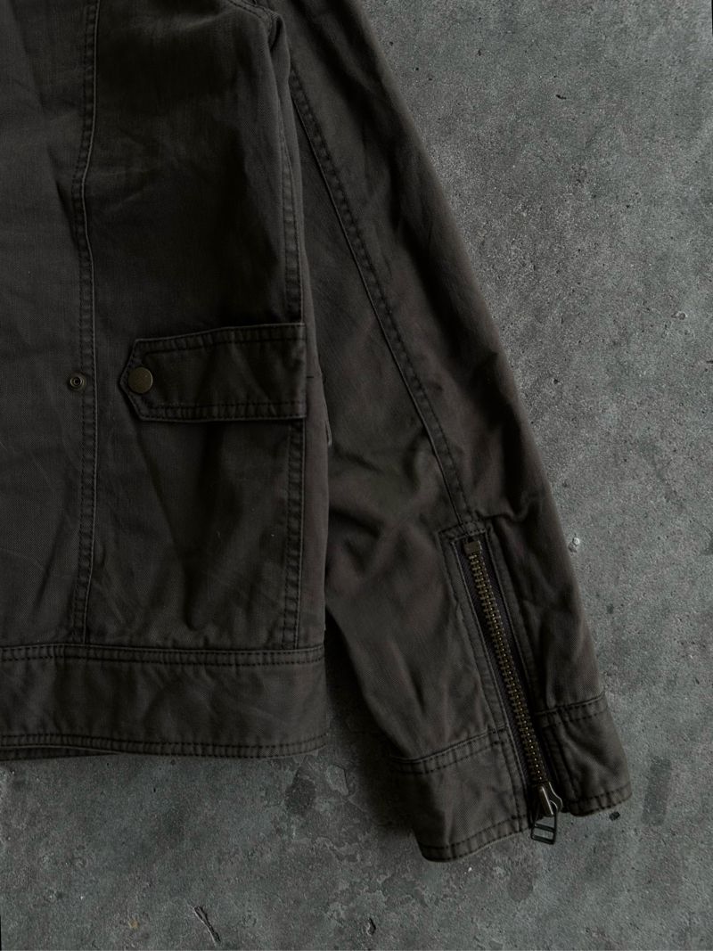 Vintage Military Style Clasp Workjacket, foto 8