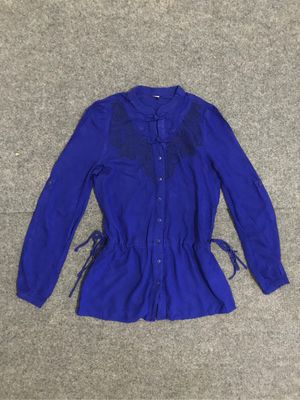 kemeja blouse kancing sanghai