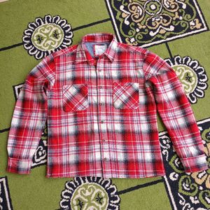 Kemeja flannel (crop)
