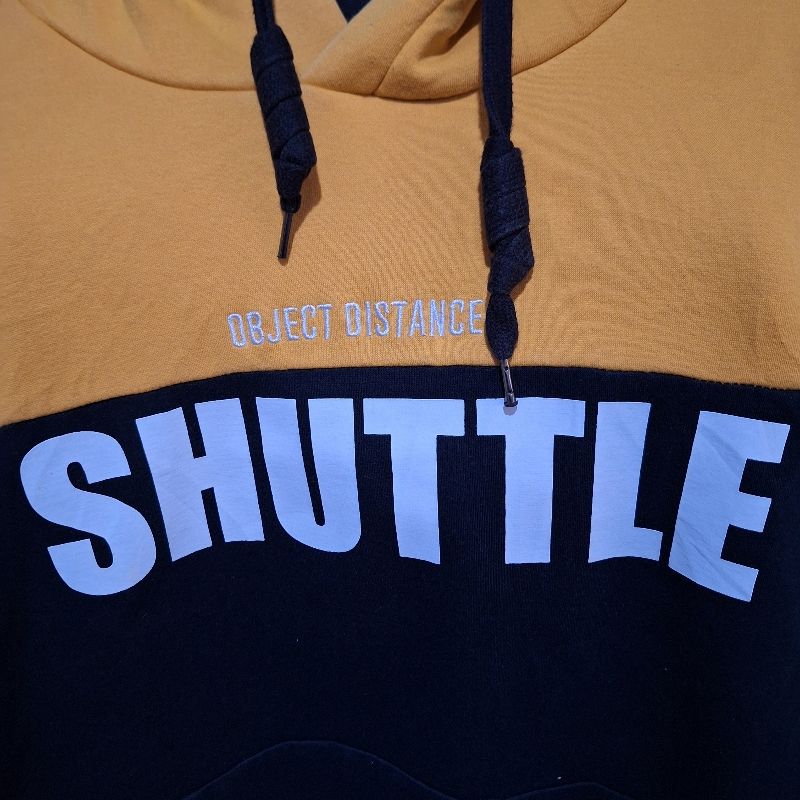 Hoodie Yishion Black Yellow, foto 2