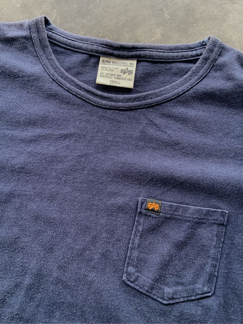 Avirex Navy Pocket Tiny Tee, foto 2