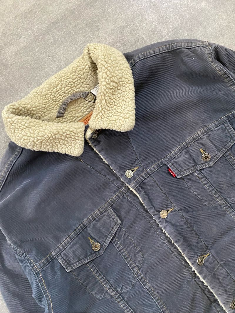 Levi’s Sherpa Corduroy Trucker Jacket (3A-60), foto 2
