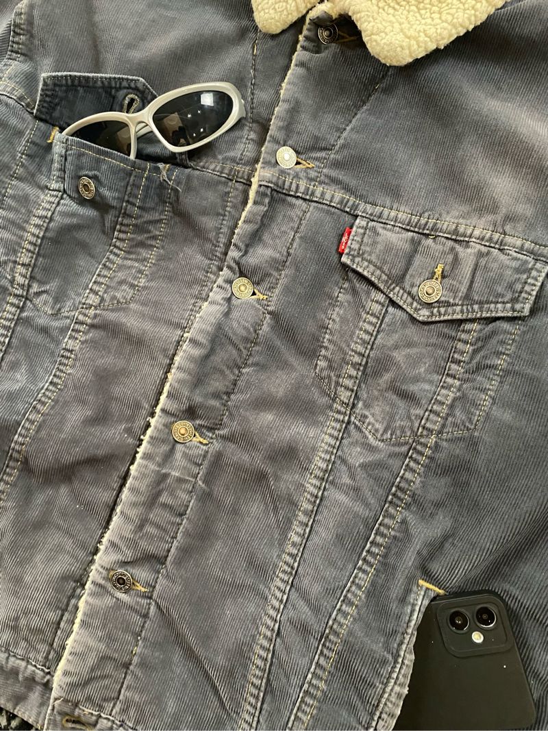 Levi’s Sherpa Corduroy Trucker Jacket (3A-60), foto 4