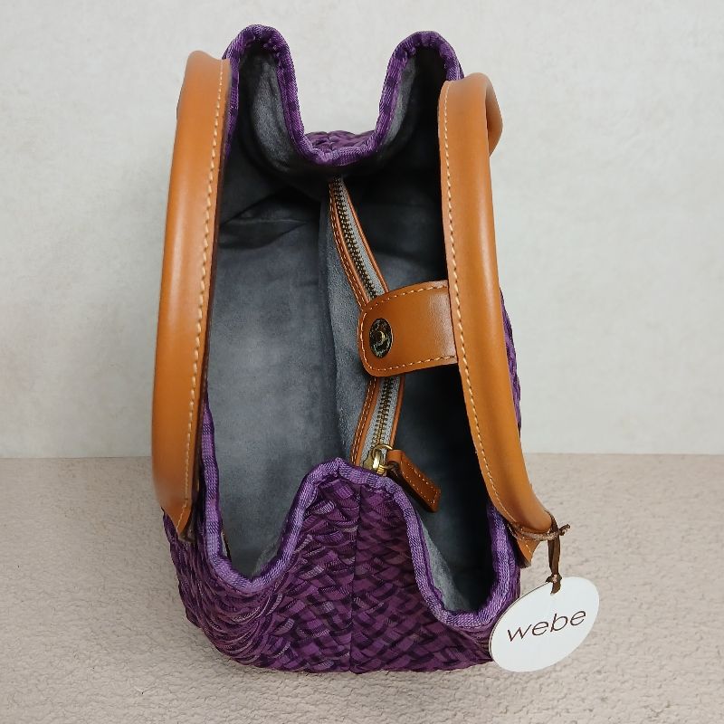 Handbag motif ungu WEBE, foto 5