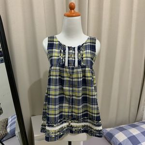 Plaid Summer Top