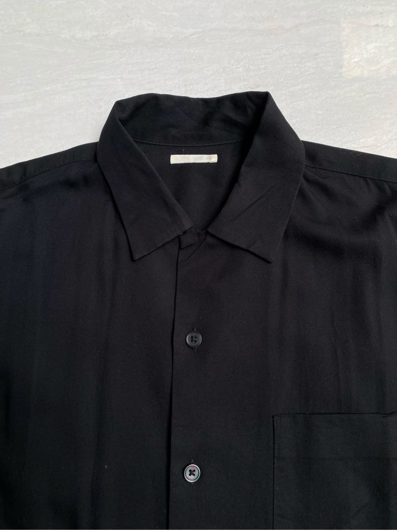 GU Black Oversize Boxy Shirt, foto 5