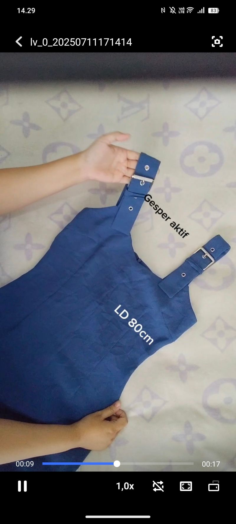 Overall dress + kemeja, foto 2