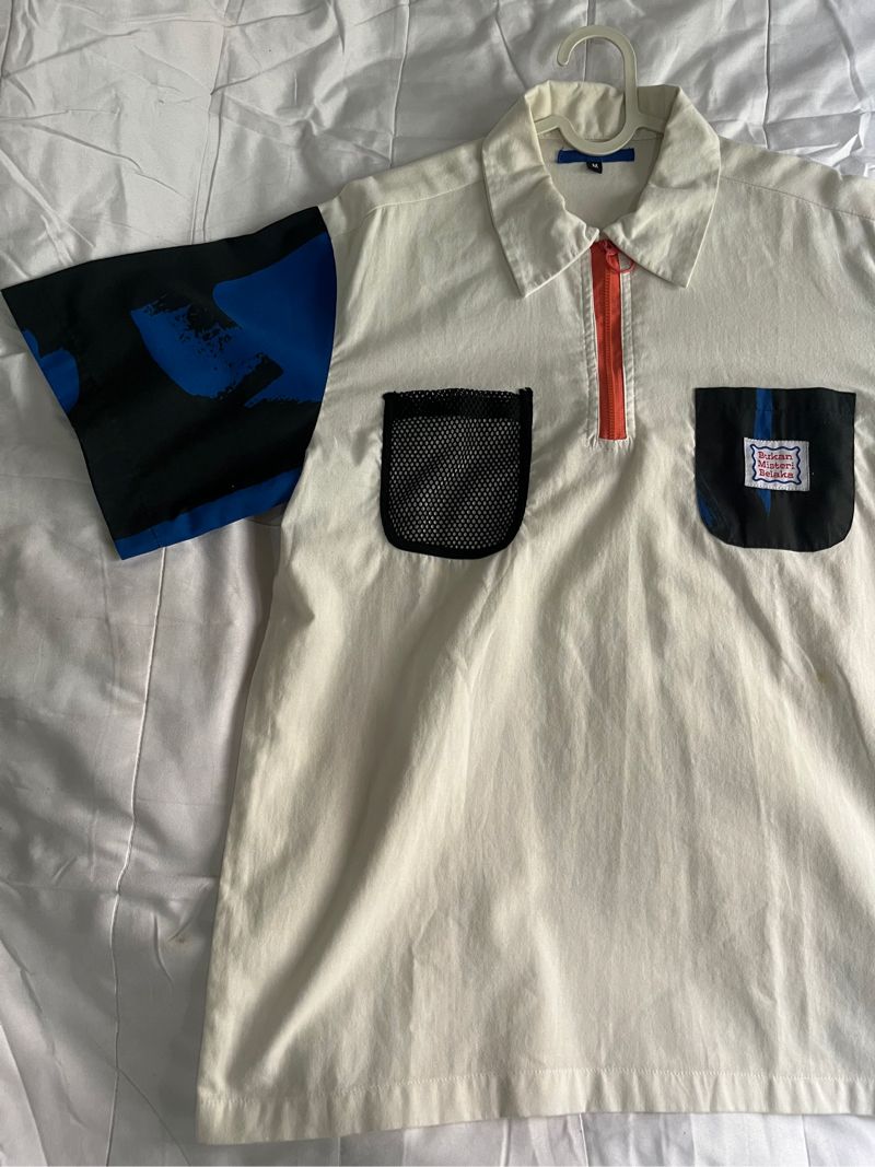 polo shirt zip, foto 2