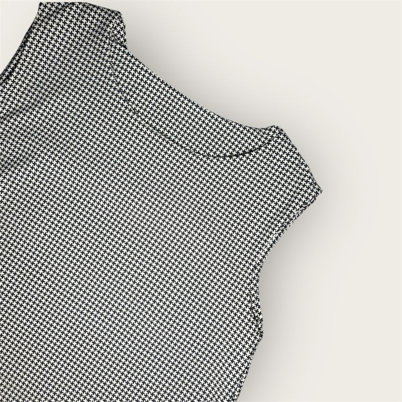 Houndstooth Sleeveless Top, foto 2