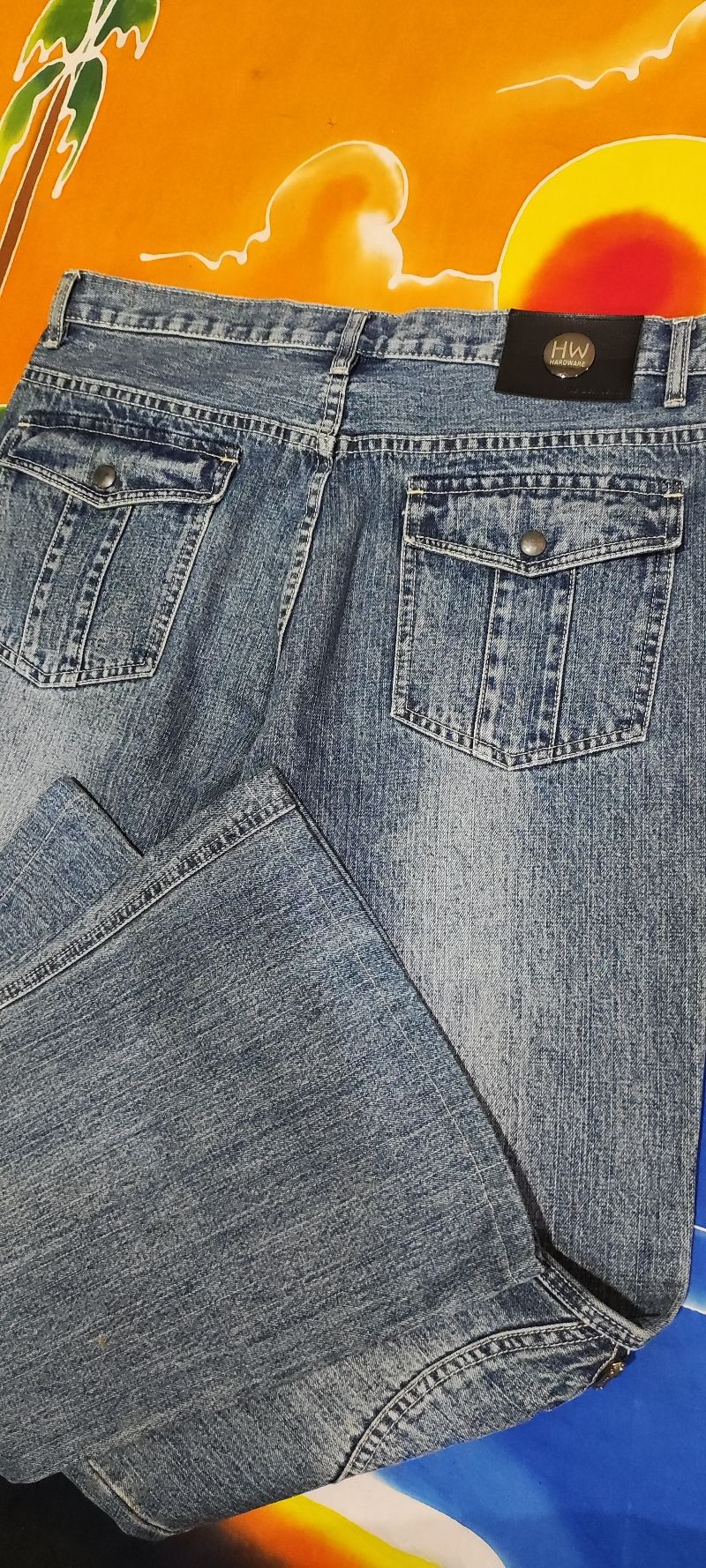 HW flare bondage jeans, foto 5