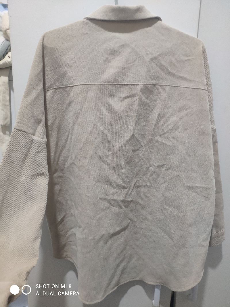 Basic Corduroy kemeja outer, foto 3