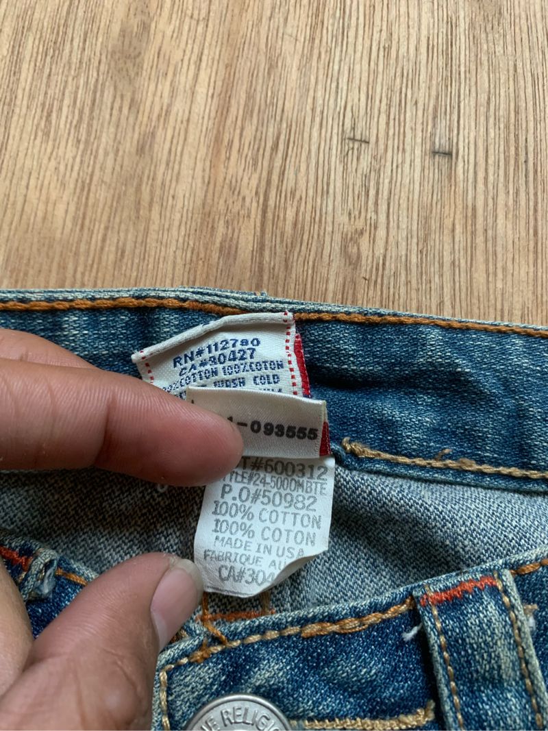 TRUE RELIGION USA DENIM LEVIS FEDING, foto 6