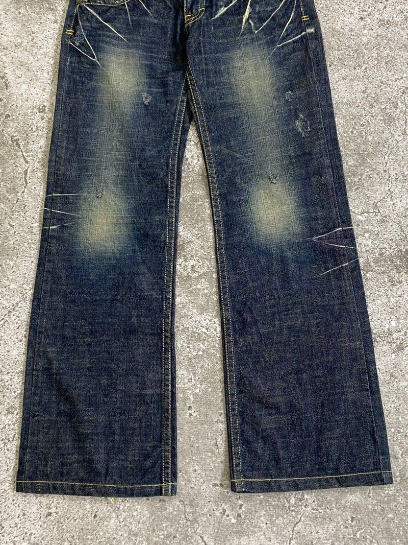 Red pepper low rise fading jeans, foto 4