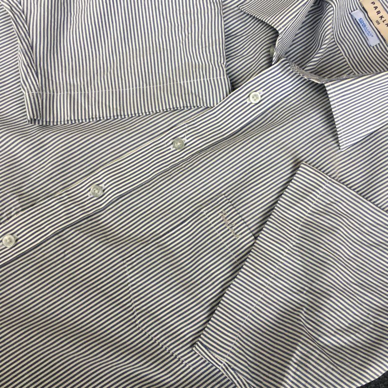Kemeja Boxy Strip, foto 4