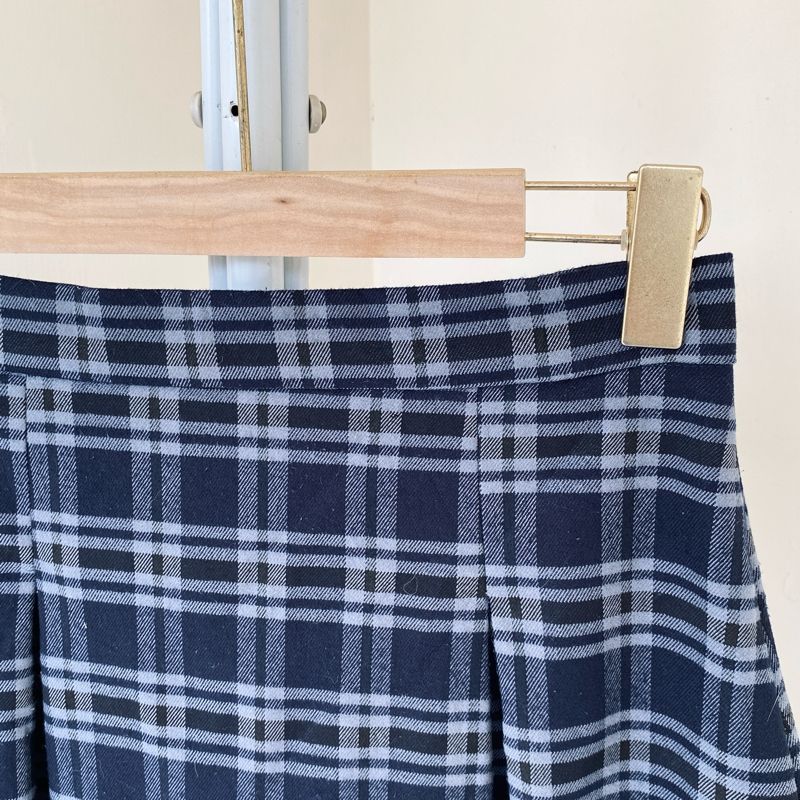 Blue Tartan Rample Skirt, foto 3