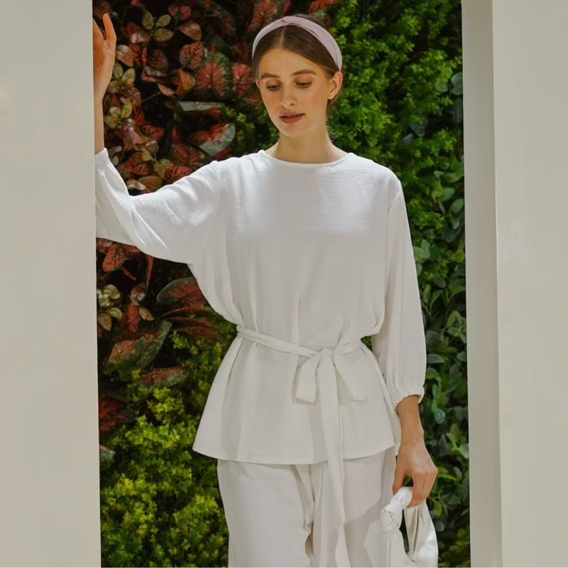 This Is April / TIA Husni Blouse White, foto 5