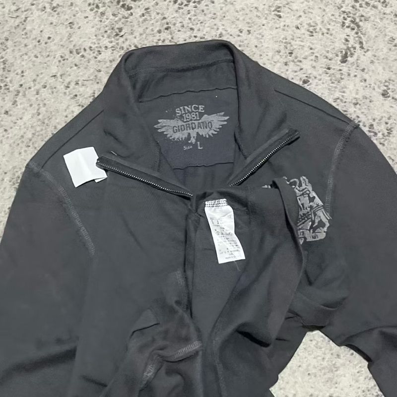 Giordano Zipper Crewneck, foto 4