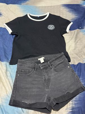 Uniqlo Crop Top & H&M Pants