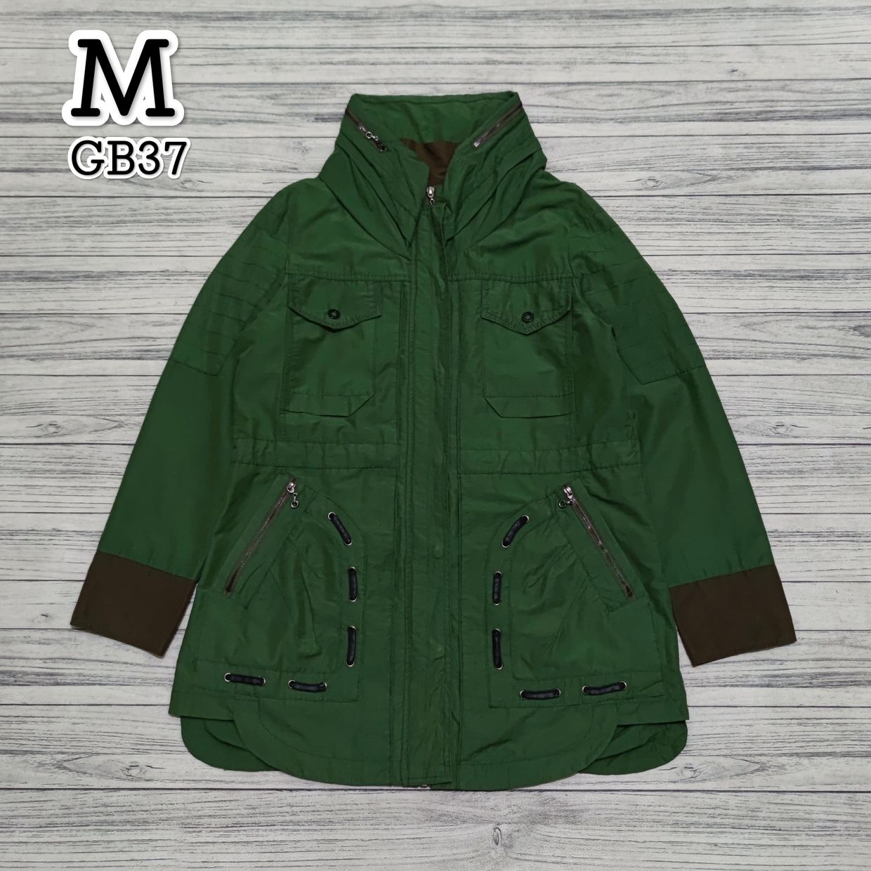 Casual Track jacket Wanita green