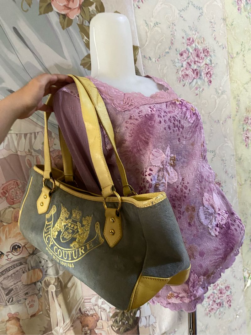 Juicy Couture Velour Shoulder Bag, foto 7