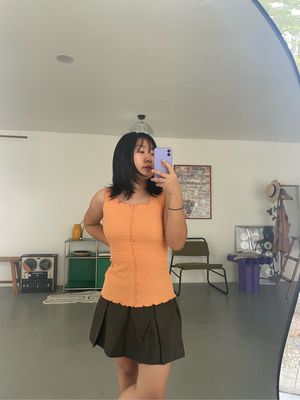 Wrinkled top