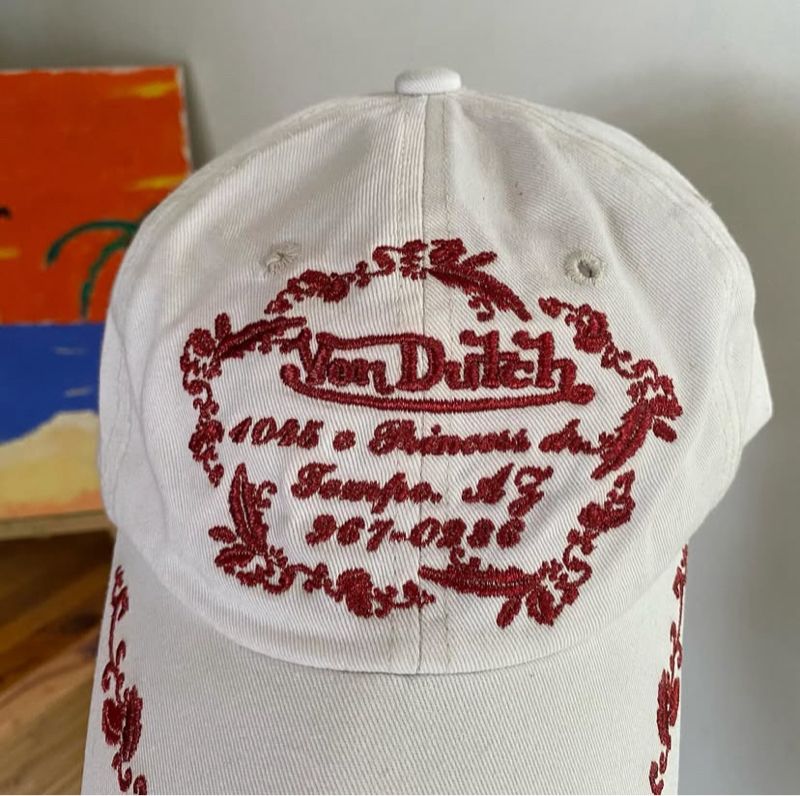 Topi Cap Vondutch Full White Size Free Adjustable Putih, foto 4