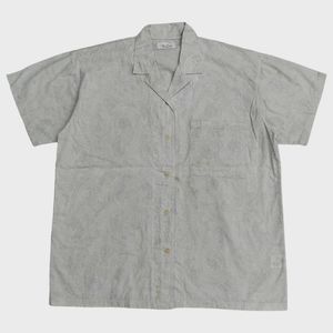 Open collar paisley shirt york reine by ito yokada