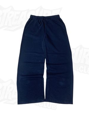 “TOPTEN” Basic Black Sweetpants (Relax Fit)