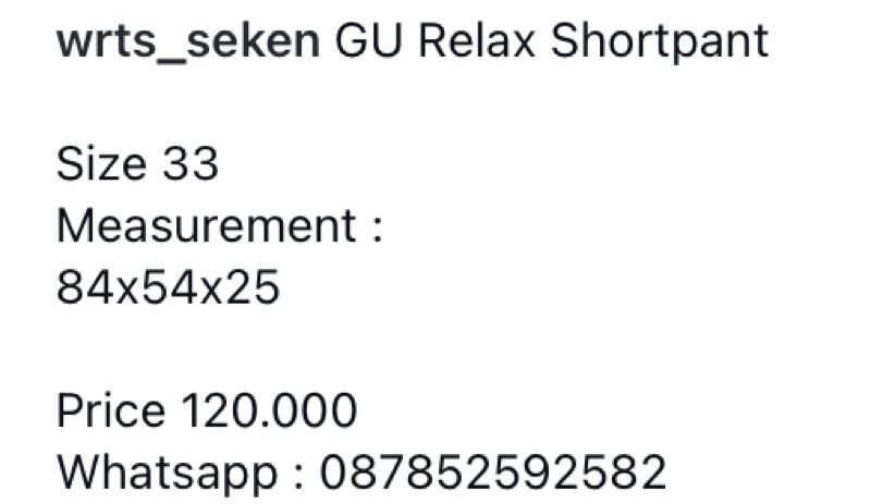 Gu uniqlo utility relaxpant, foto 5