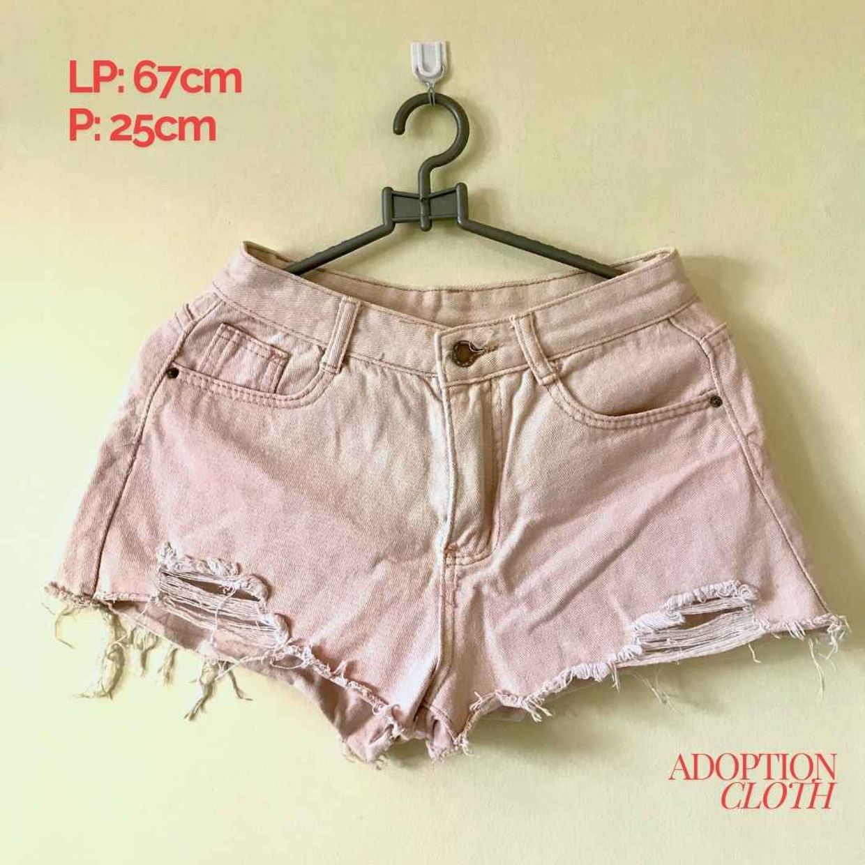 Casual Short Wanita pink