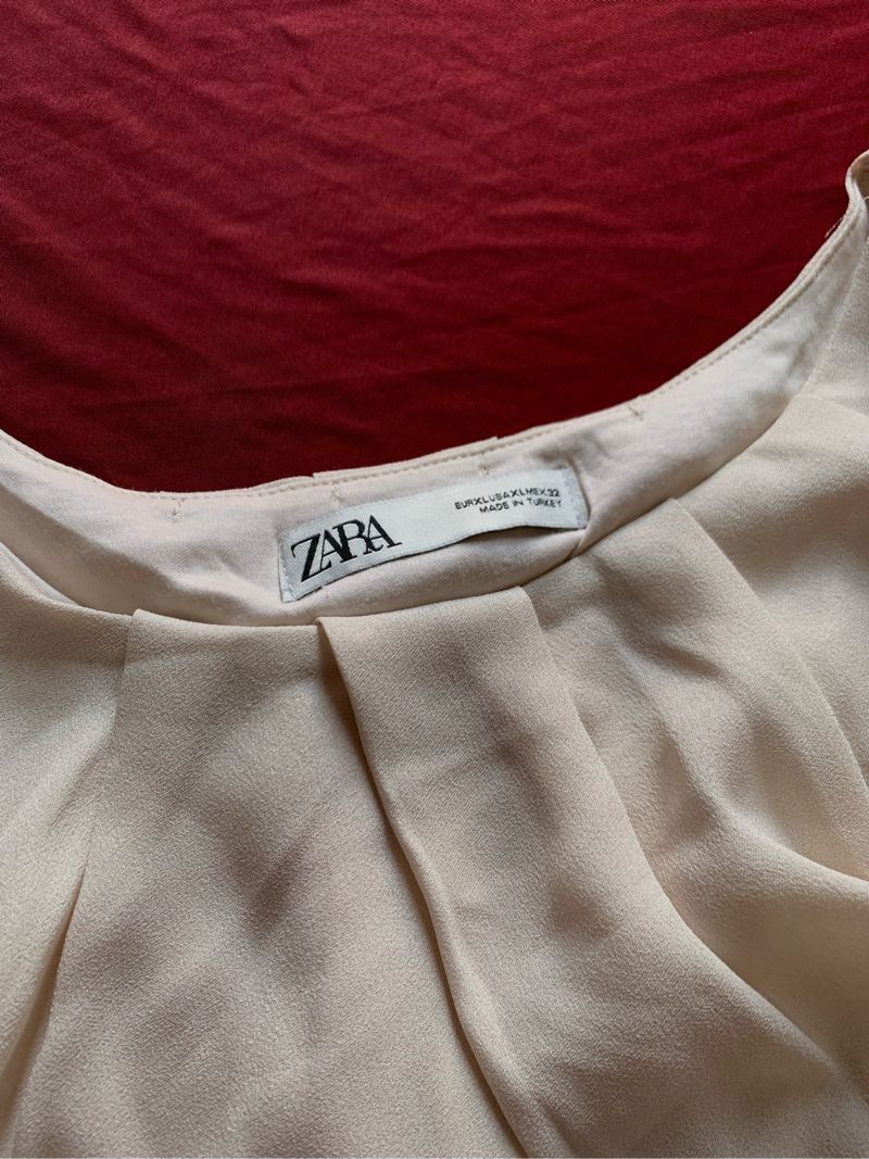 Blouse Cream Zara, foto 2