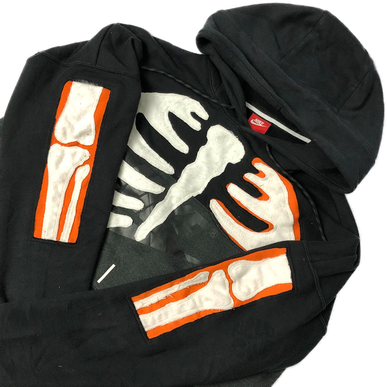 Reworked Nike AIR Hoodie Skelleton ., foto 3