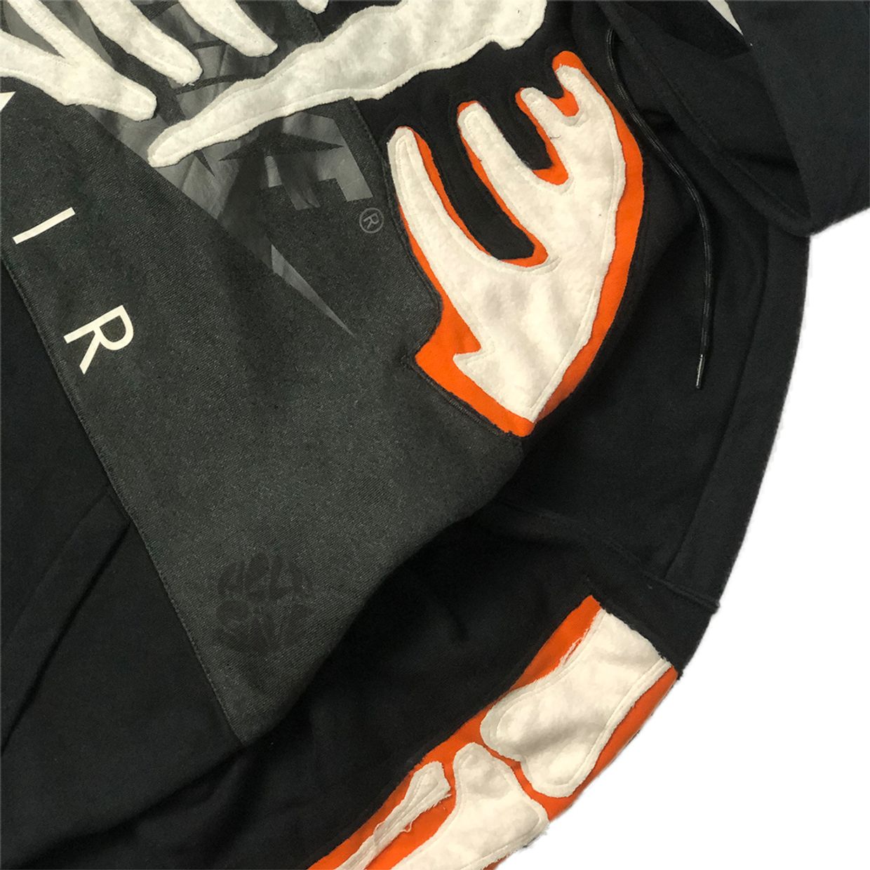 Reworked Nike AIR Hoodie Skelleton ., foto 4
