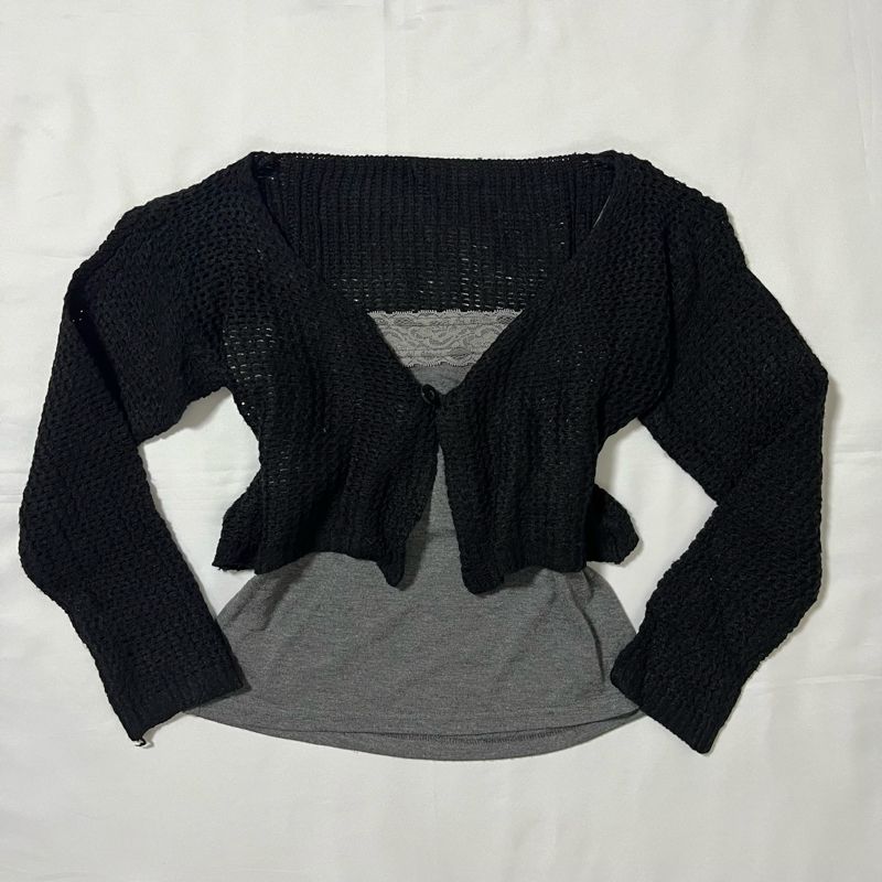 black n grey set top, foto 2