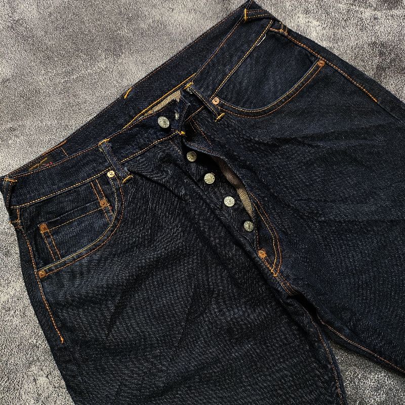Evisu Denim Selvedge Jorts Pant (33), foto 4