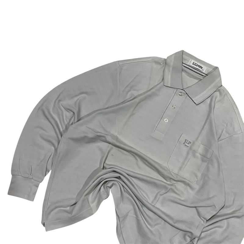 UP Renoma Japan True White Script Polo Long, foto 3