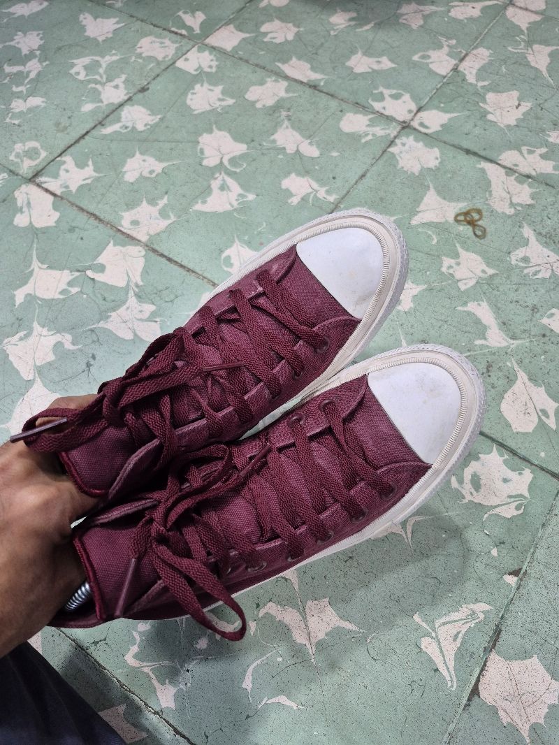 Sepatu Ct2 Maroon High Second Original(39-40), foto 2