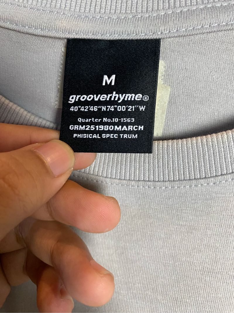 T shirt groveryhyme surving, foto 3