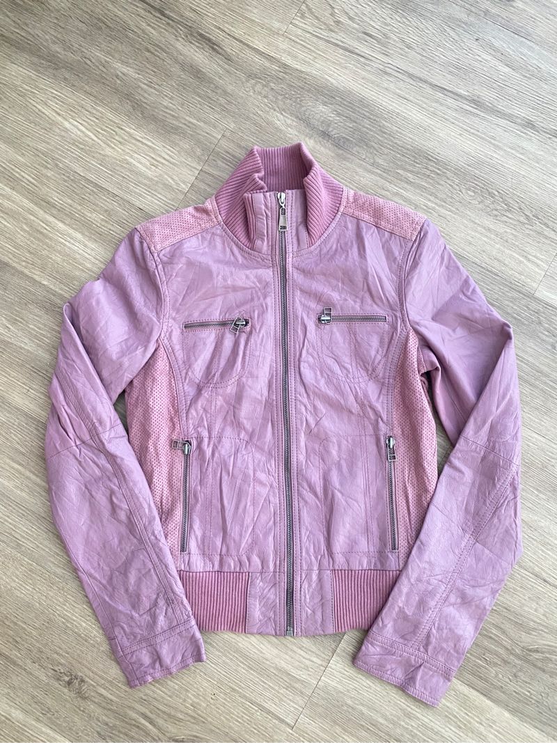 TRF BOMBER LEATHER JACKET | BOMBER KERAH SANGHAI, foto 2