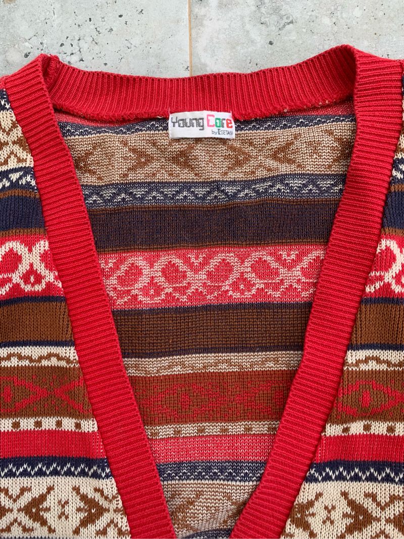 Young Care by Setan Colorful Stripe Pattern Cardigan, foto 6