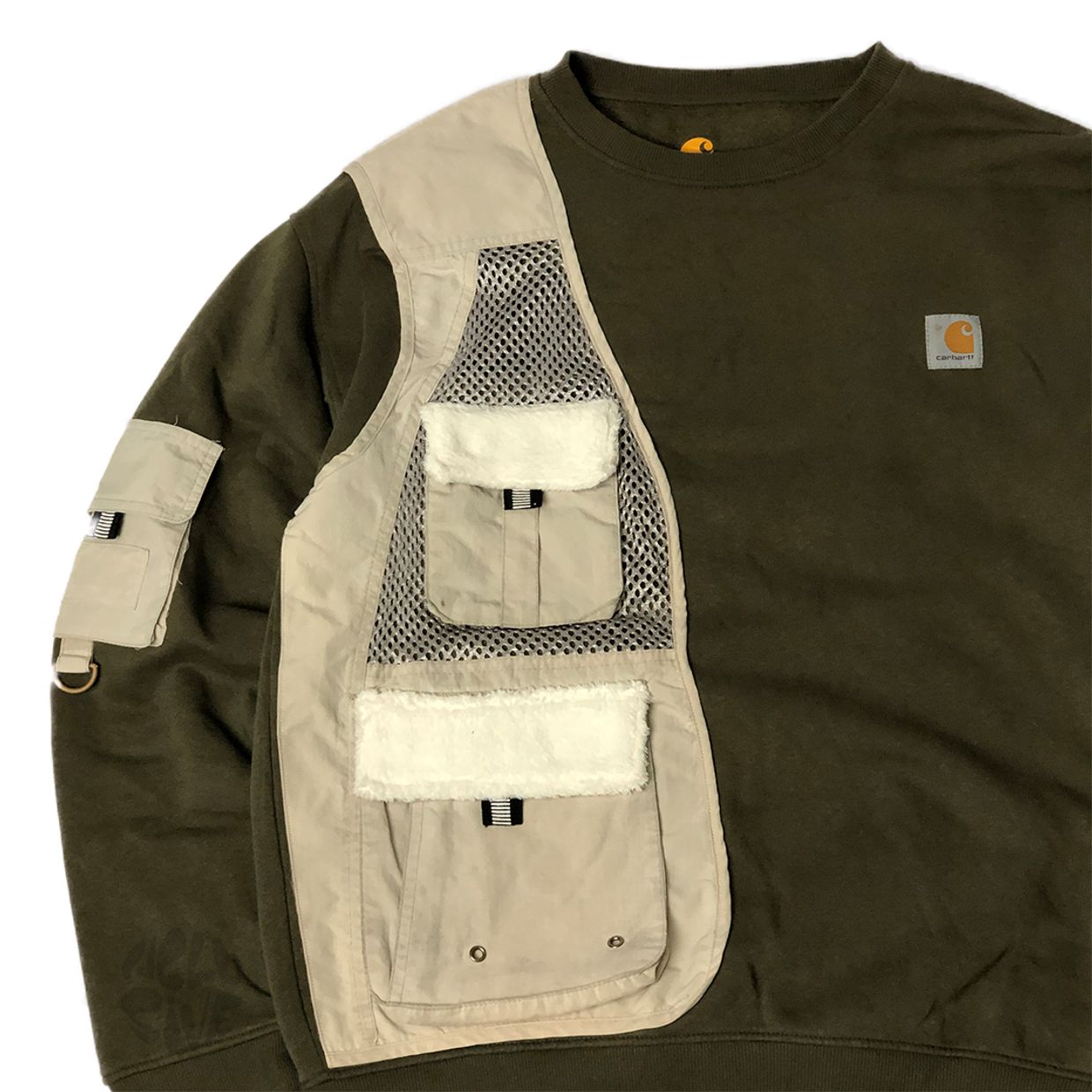 Reworked Carhartt Crewneck Tactical . "1, foto 4