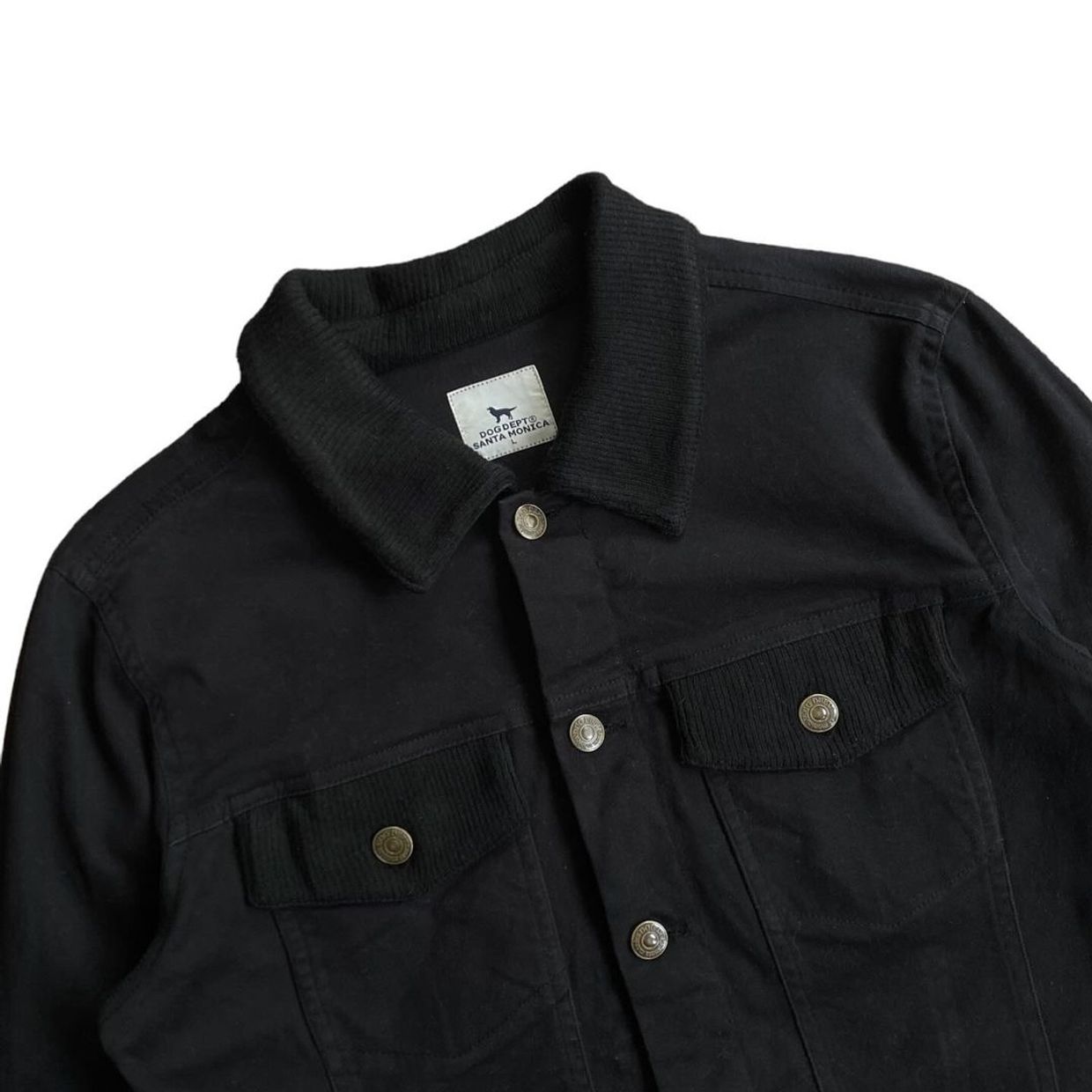 Casual Denim jacket Pria black, foto 3