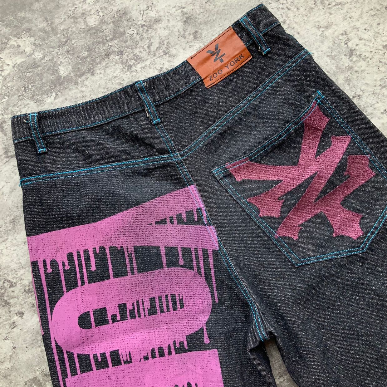 Zoo York printed denim shorts Size, foto 3