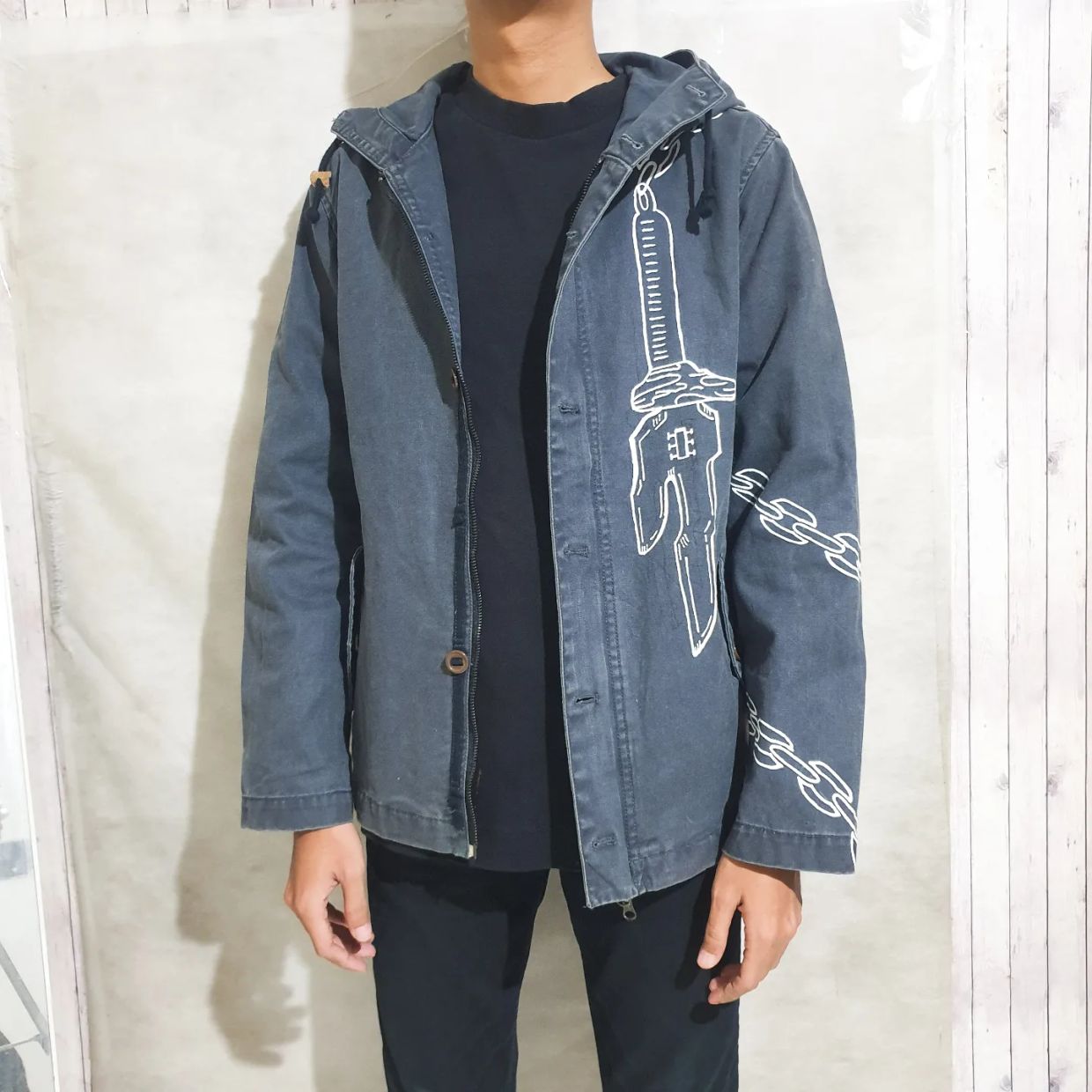 Reworked Parka Pria black, foto 4